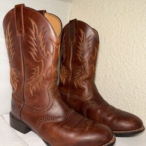 Ariat Men's Rich Brown Western Boots